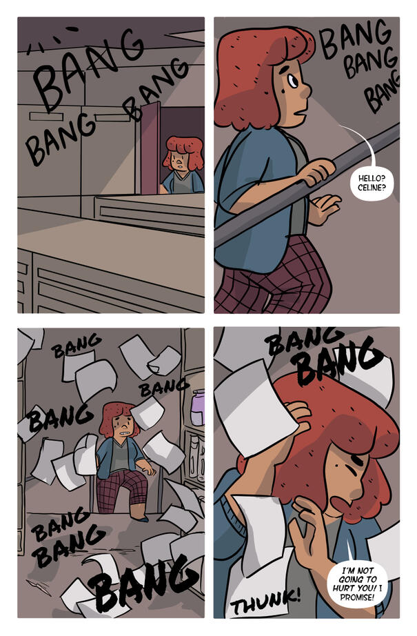 Letters for Archival Quality, art by Steenz, story by Ivy Weir.