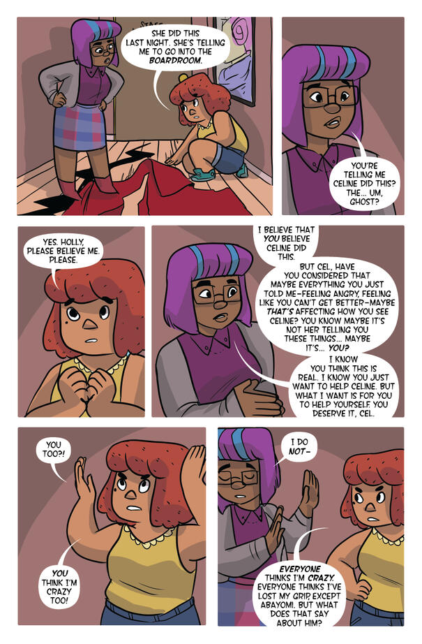 Letters for Archival Quality, art by Steenz, story by Ivy Weir.