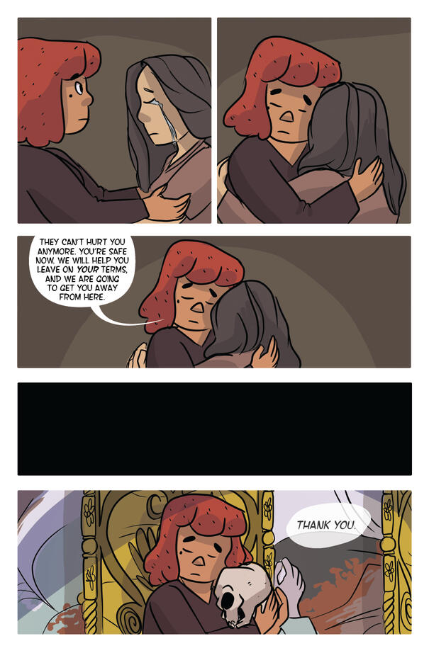 Letters for Archival Quality, art by Steenz, story by Ivy Weir.