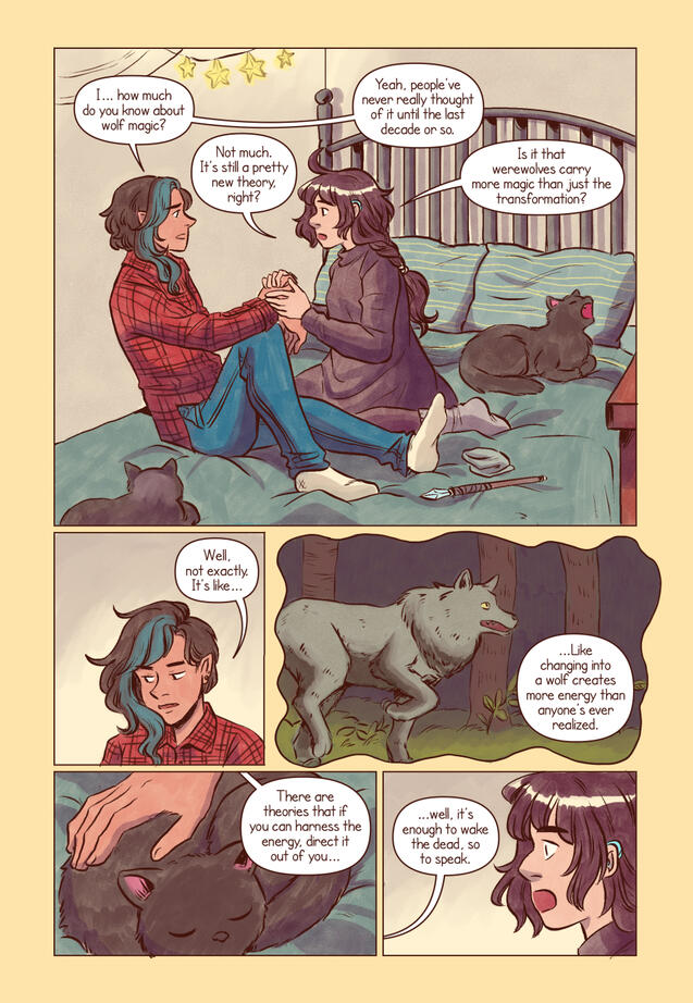Letters for Mooncakes, art by Wendy Xu, story by Suzanne Walker.