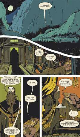 Letters for Ergi, art by V. Gagnon, story by Kieron Gillen. Letters for Ergi, art by V. Gagnon, story by Kieron Gillen.