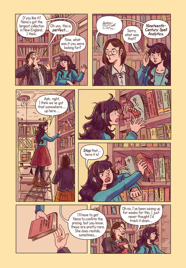 Letters for Mooncakes, art by Wendy Xu, story by Suzanne Walker.